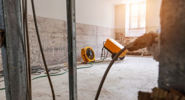 Basement Water Damage Repair in Mason